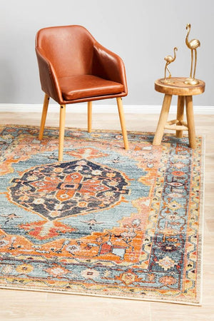 Legacy 862 Rust Rug - Floorsome - MODERN