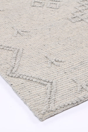 Leilani Boho Chic Grey Rug - Floorsome - Rug