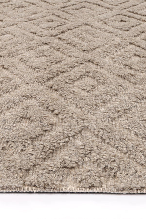 Leilani Plush Diamond Ash Rug - Floorsome - Rug