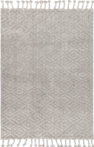 Leilani Plush Diamond Grey Rug - Floorsome - Rug