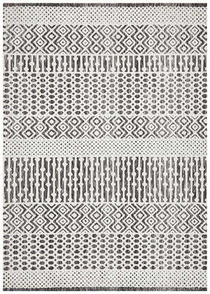 Levi Emma Ivory Black Rug - Floorsome - MODERN