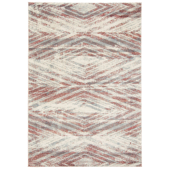 Lille Finn Pink Power-Loomed Rug