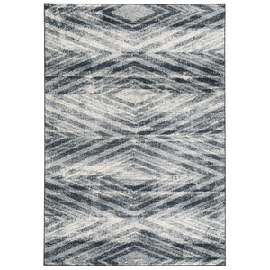 Lille Viktor Grey Power - Loomed Rug - Floorsome - Modern Rugs