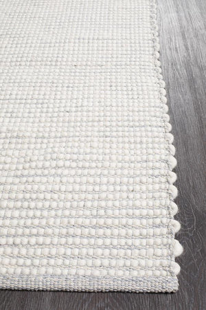 Loft Stunning Wool Grey Rug - Floorsome - Modern