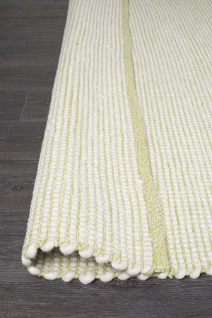 Loft Stunning Wool Pistachio Rug - Floorsome - Modern