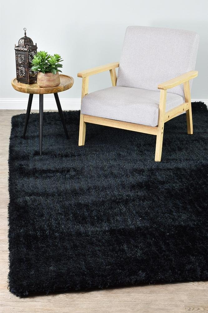 Logan Black Rug