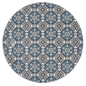 Lunar 419 Printed Blue - Floorsome - Modern