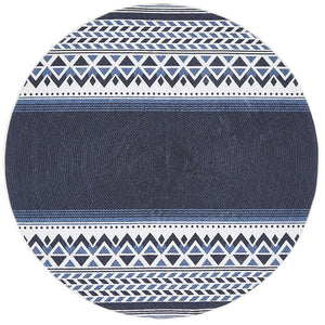 Lunar 422 Printed Navy - Floorsome - MODERN