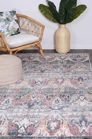 Lyndhurst Transitional Muted Mullti Rug - Floorsome - Rug