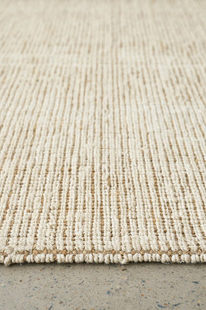 Madras Marlo White Rug - Floorsome - Madras Collection