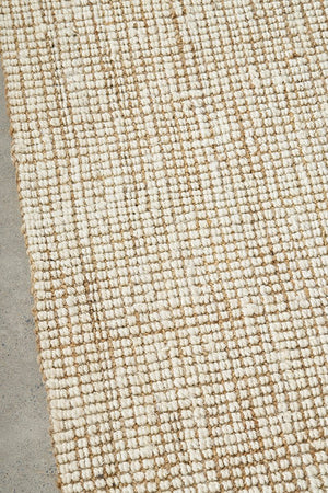 Madras Marlo White Rug - Floorsome - Madras Collection