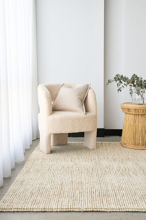 Madras Marlo White Rug - Floorsome - Madras Collection