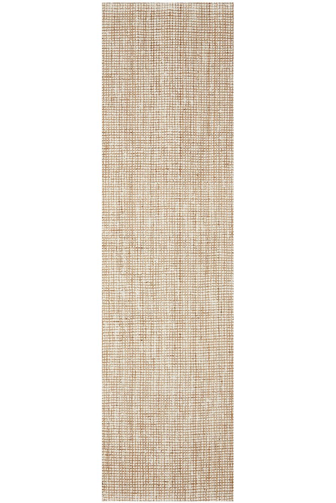 Madras Marlo White Runner Rug