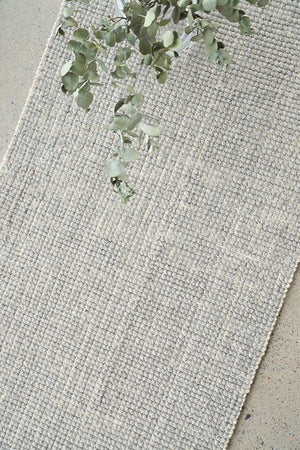 Madras Parker Dove Runner Rug - Floorsome - Madras Collection