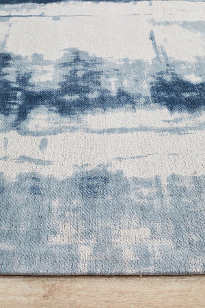 Magnolia 11 Denim Rug - Floorsome - MODERN