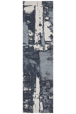 Magnolia 11 Denim Rug - Floorsome - MODERN