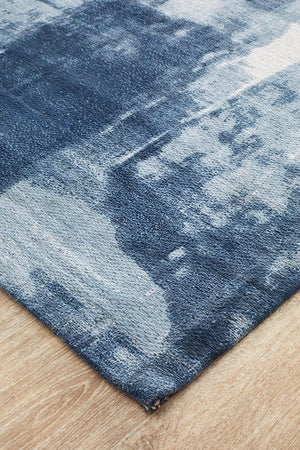 Magnolia 11 Denim Rug - Floorsome - MODERN