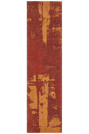 Magnolia 11 Paprika Runner Rug - Floorsome - MODERN