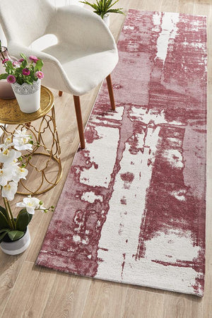 Magnolia 11 Rose Runner Rug - Floorsome - MODERN