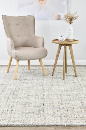 Marble Ivory Grey - Floorsome - FLATWEAVE