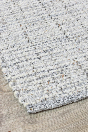 Marble Ivory Grey - Floorsome - FLATWEAVE