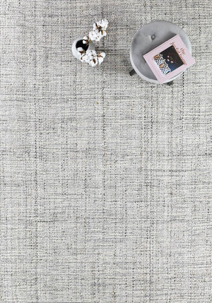 Marble Ivory Grey - Floorsome - FLATWEAVE