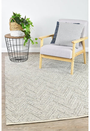 Marseille Wool Rug - Floorsome - FLATWEAVE