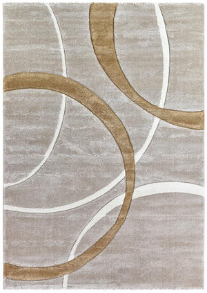 Marvel 798 Beige Dark Beige Rug - Floorsome - MODERN