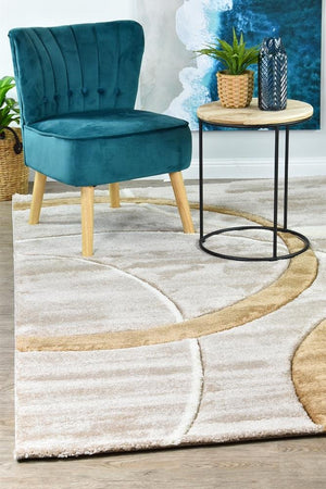 Marvel 798 Beige Dark Beige Rug - Floorsome - MODERN