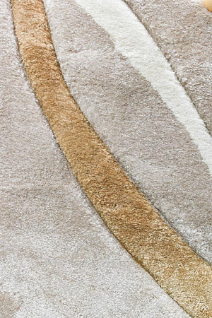 Marvel 798 Beige Dark Beige Rug - Floorsome - MODERN