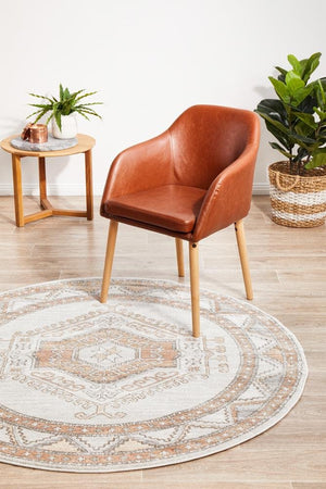 Mayfair Caitlen Natural Round Rug - Floorsome - MAYFAIR COLLECTION