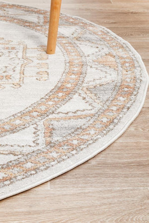 Mayfair Caitlen Natural Round Rug - Floorsome - MAYFAIR COLLECTION