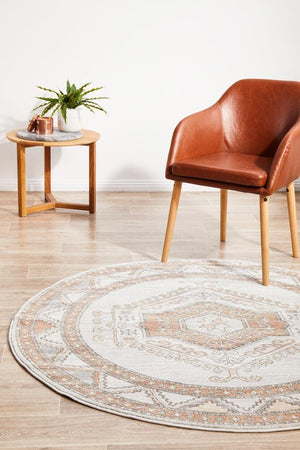 Mayfair Caitlen Natural Round Rug - Floorsome - MAYFAIR COLLECTION