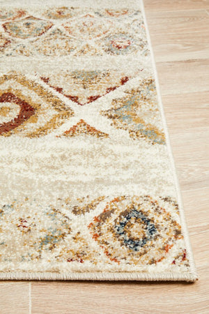 Mayfair Contrast Rust Rug - Floorsome - Traditional