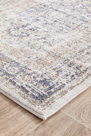 Mayfair Lorissa Blue Runner Rug - Floorsome - MAYFAIR COLLECTION