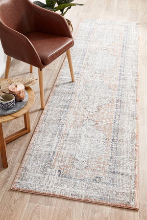 Mayfair Lorissa Peach Runner Rug - Floorsome - MAYFAIR COLLECTION