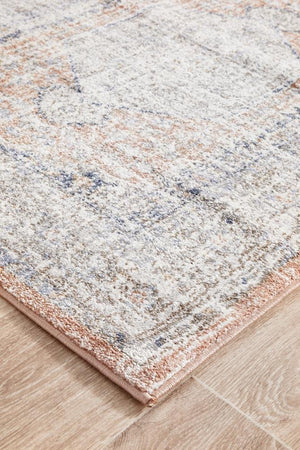 Mayfair Lorissa Peach Runner Rug - Floorsome - MAYFAIR COLLECTION