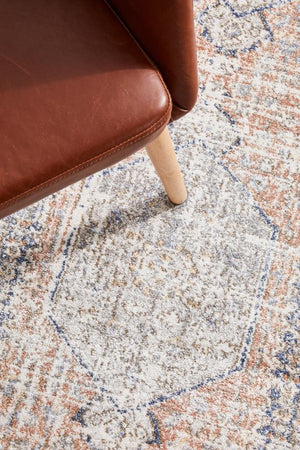 Mayfair Lorissa Peach Runner Rug - Floorsome - MAYFAIR COLLECTION