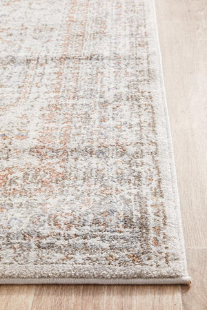 Mayfair Lorissa Silver Runner Rug - Floorsome - MAYFAIR COLLECTION