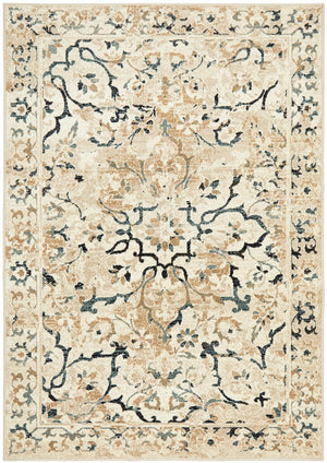 Mayfair Stem Bone Rug - Floorsome - Traditional