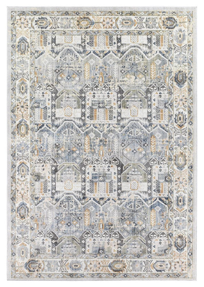 Medina Blue Grey Rug 0319A