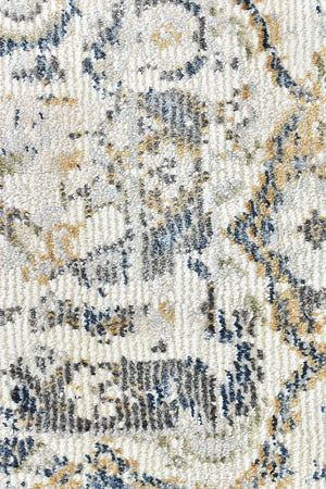 Medina Dark Blue Rug 0318A - Floorsome - MODERN