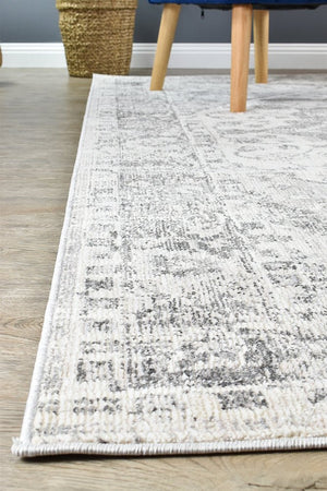 Medina Grey Rug 0321B - Floorsome - MODERN