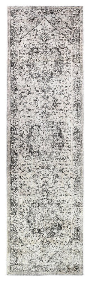 Medina Grey Rug 0321B - Floorsome - MODERN