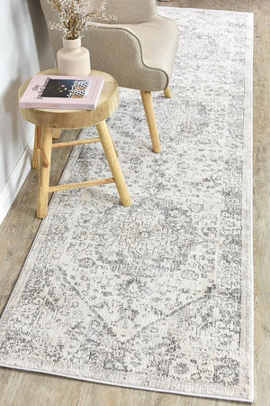 Medina Grey Rug 0321B - Floorsome - MODERN