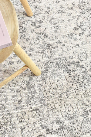 Medina Grey Rug 0321B - Floorsome - MODERN