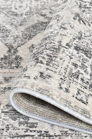 Medina Grey Rug 0321B - Floorsome - MODERN