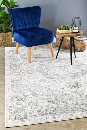 Medina Grey Rug 0321B - Floorsome - MODERN