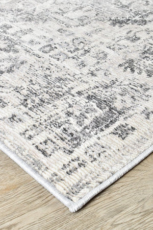 Medina Grey Rug 0321B - Floorsome - MODERN