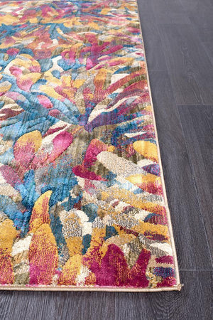 Memories Modern Tropical Runner Rug - Floorsome - Modern